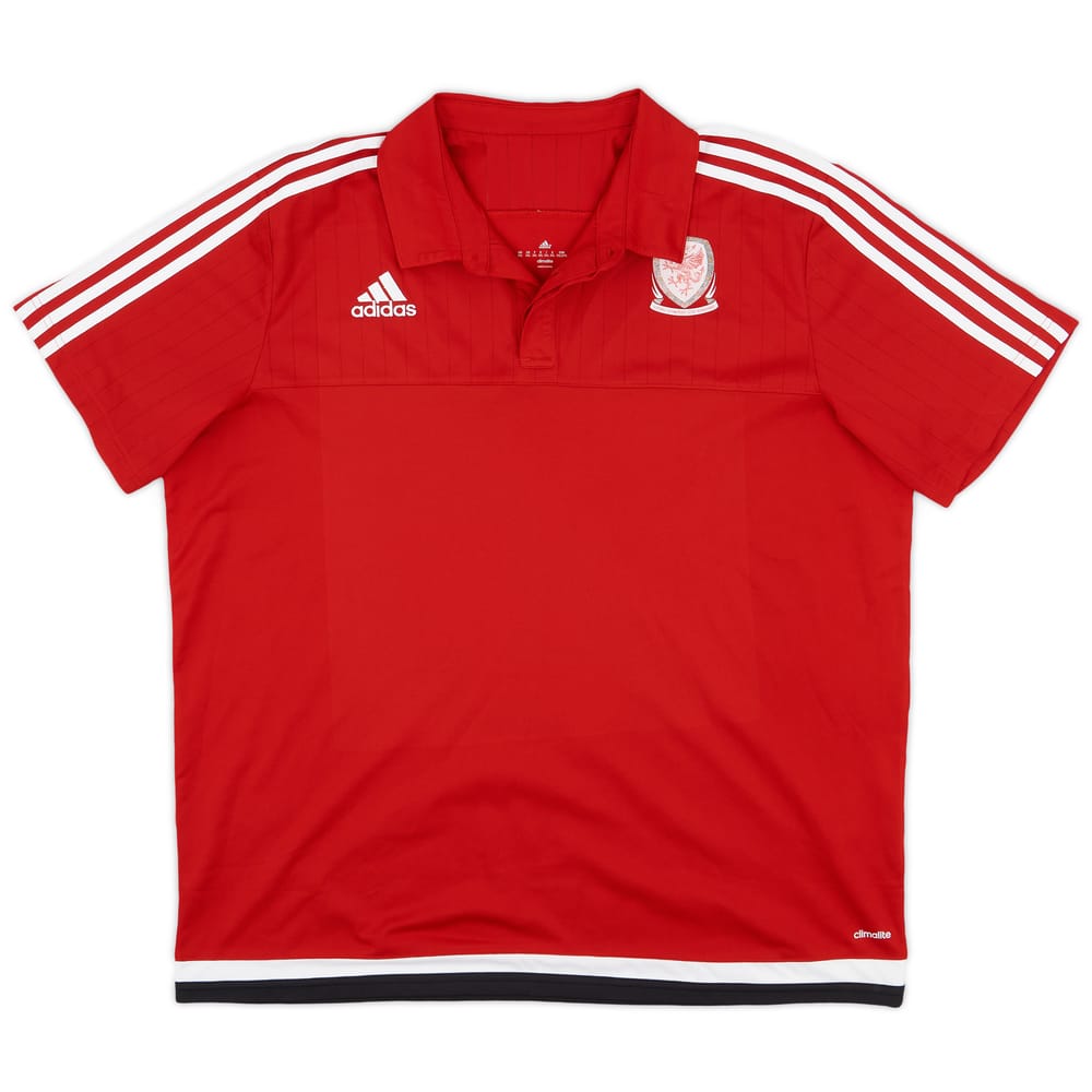 2016-17 Wales adidas Polo Shirt - 8/10 - (XXL)