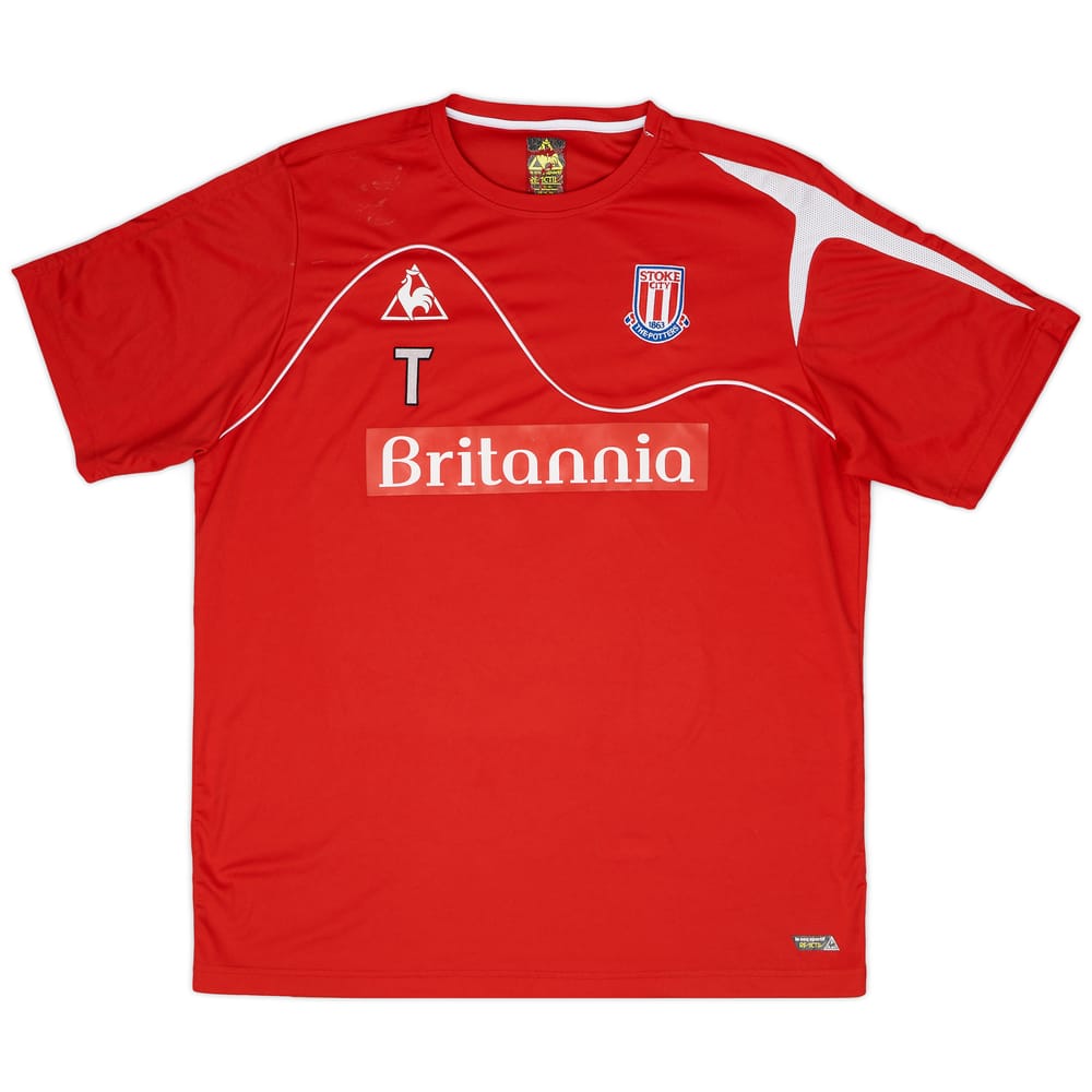 2008-09 Stoke Le Coq Sportif Staff Issue Training Shirt #T - 6/10 - (XL)