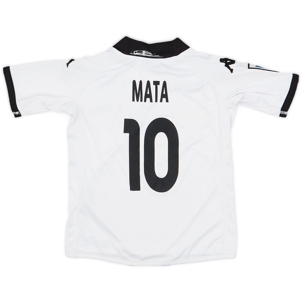 2009-10 Valencia Home Shirt Mata #10 - 4/10 - (S.Boys)