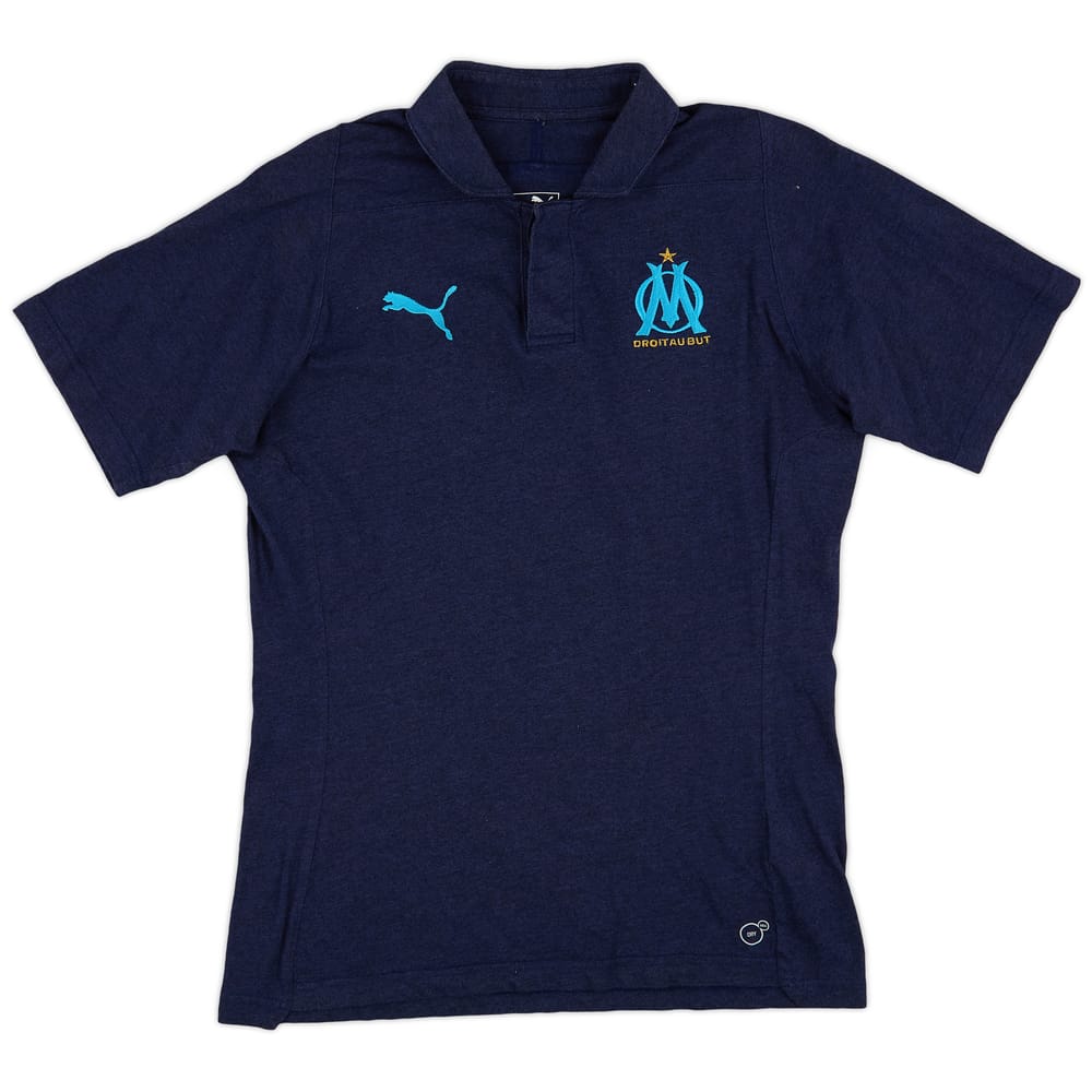 2018-19 Olympique Marseille Puma Polo Shirt - 9/10 - (M)