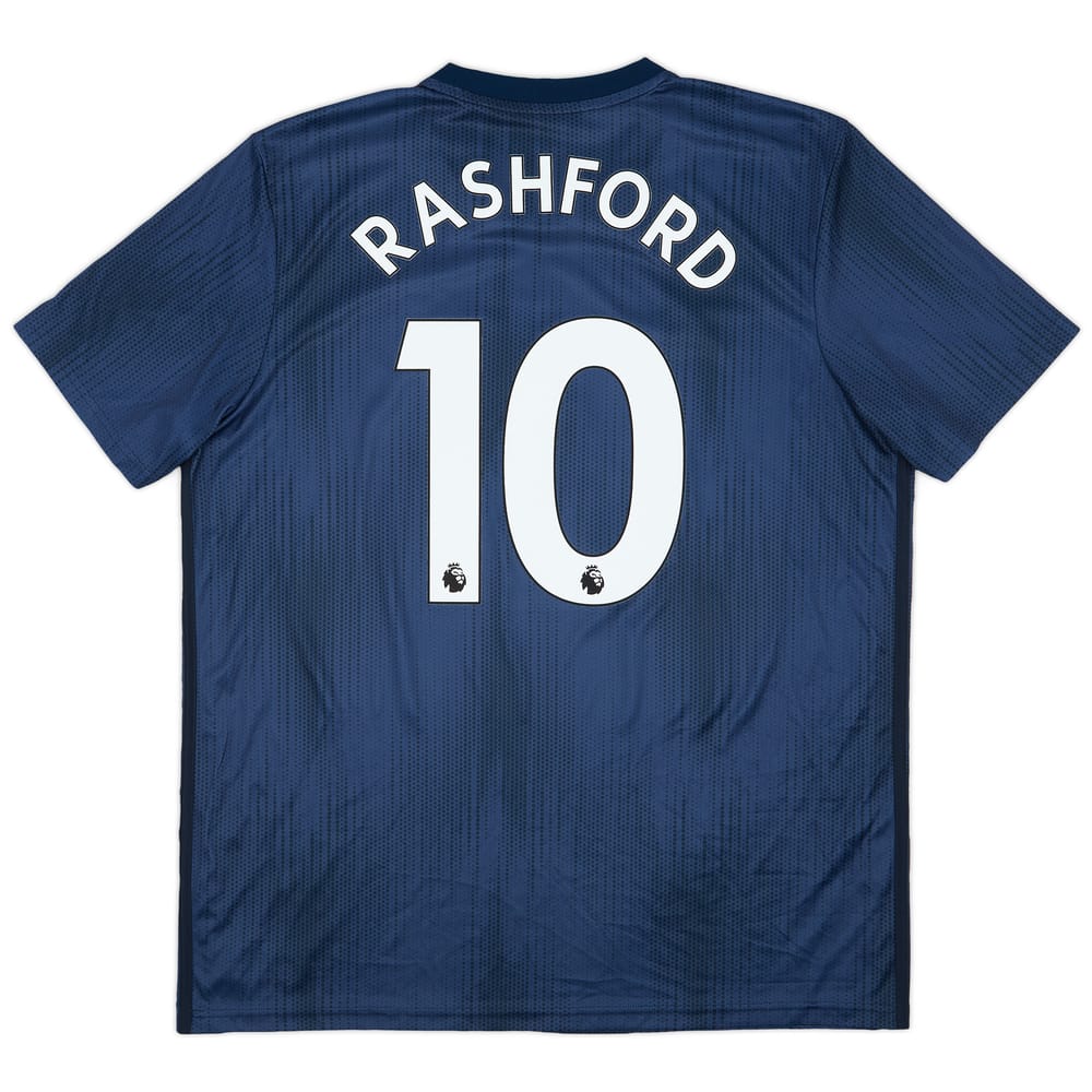 2018-19 Manchester United Third Shirt Rashford #10 - 7/10 - (XL)