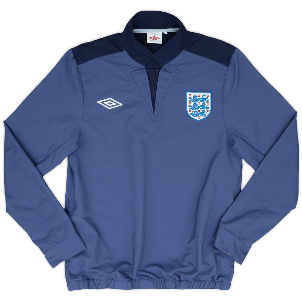 2010-11 England Umbro Drill Top - 7/10 - (S)