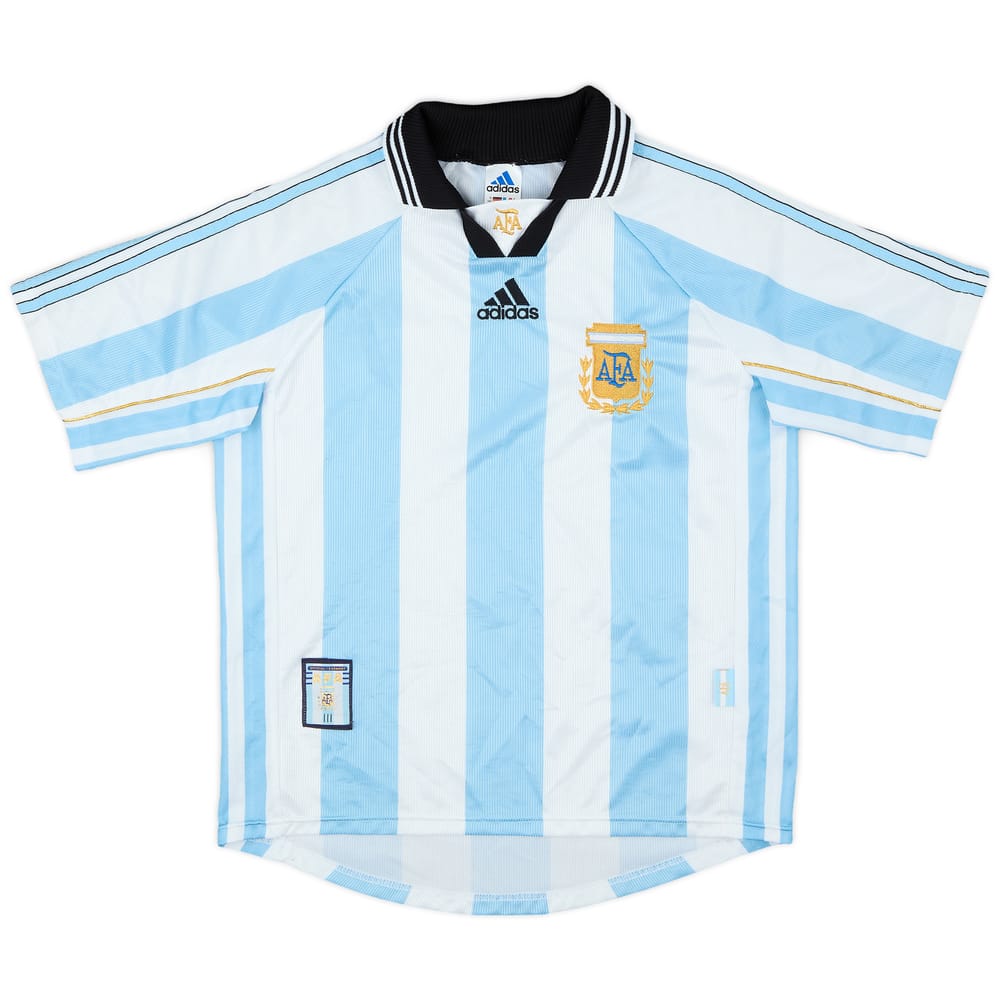 1998-99 Argentina Home Shirt - 8/10 - (Y)