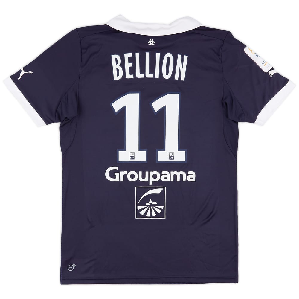 2012-13 Bordeaux Match Issue Home Shirt Bellion #11