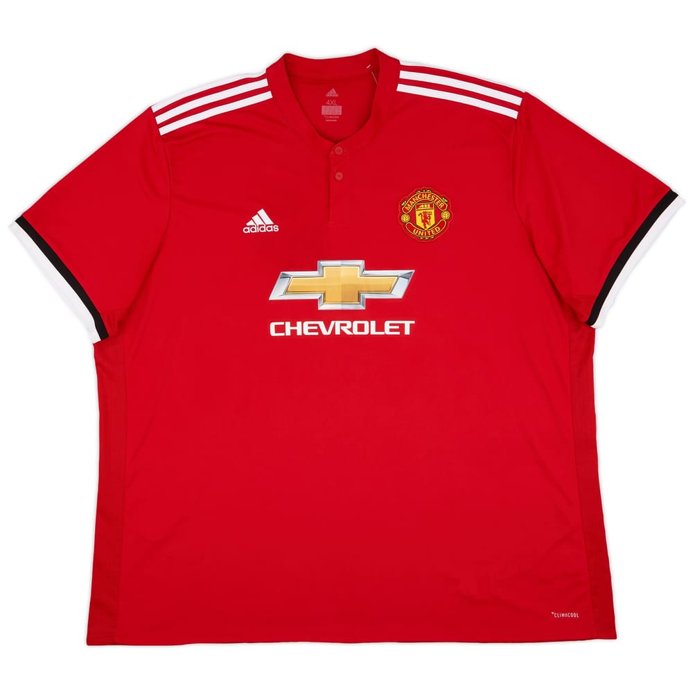 2017-18 Manchester United Home Shirt - 9/10 - (4XL)