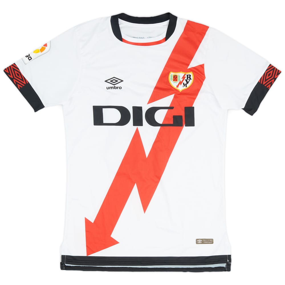 2022-23 Rayo Vallecano Match Issue Home Shirt #18 (Garcia)