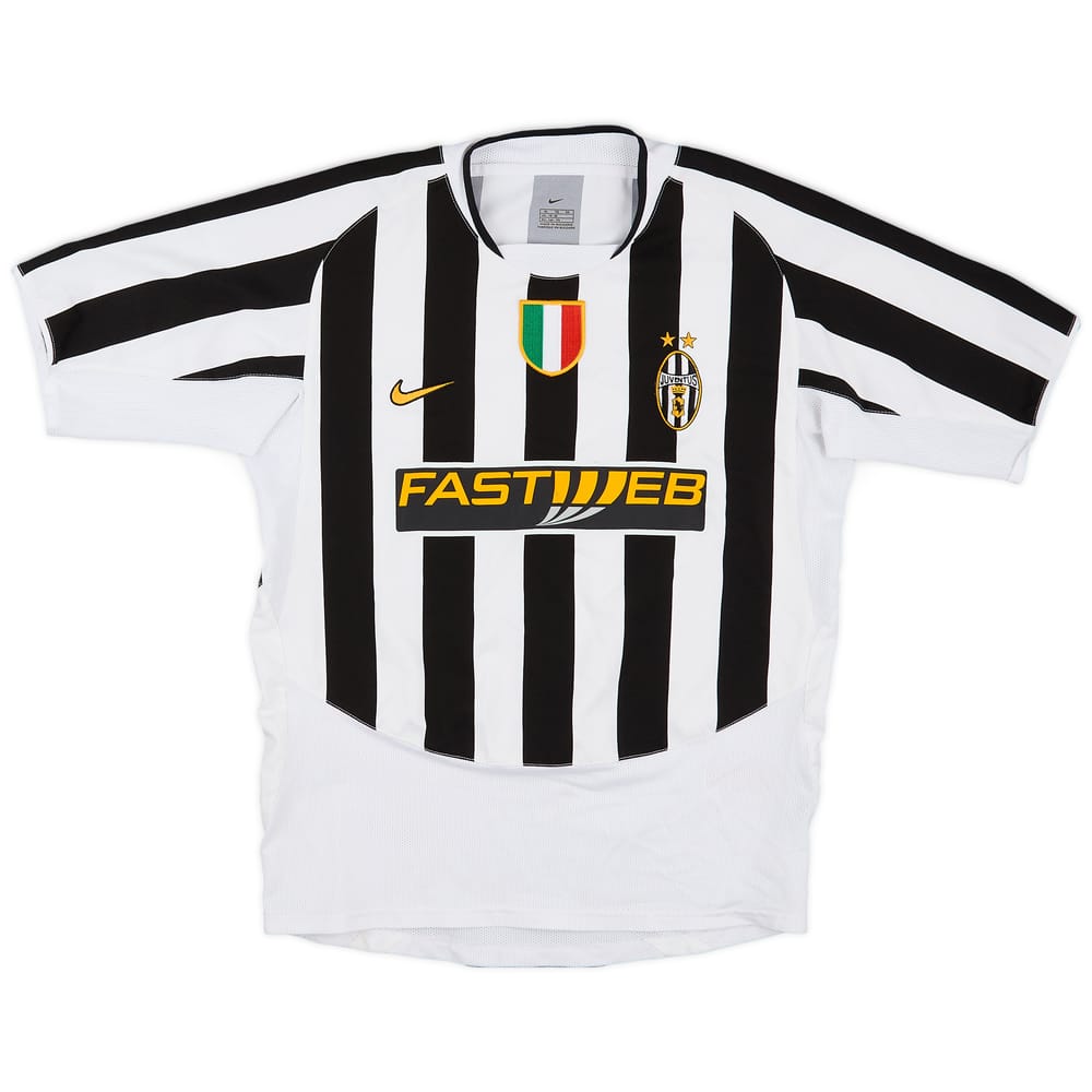 2003-04 Juventus Home Shirt - 7/10 - (XL.Boys)