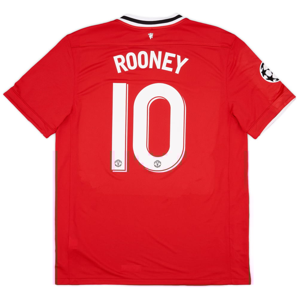 2011-12 Manchester United Home Shirt Rooney #10 (L)