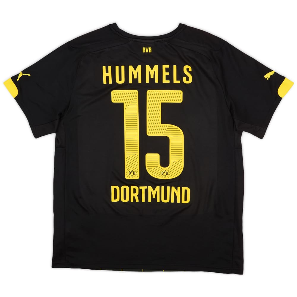 2014-16 Borussia Dortmund Away Shirt Hummels #15 - 9/10 - (L)