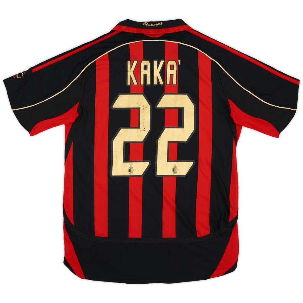 2006-07 AC Milan Home Shirt Kaka #22 - 5/10 - (M)