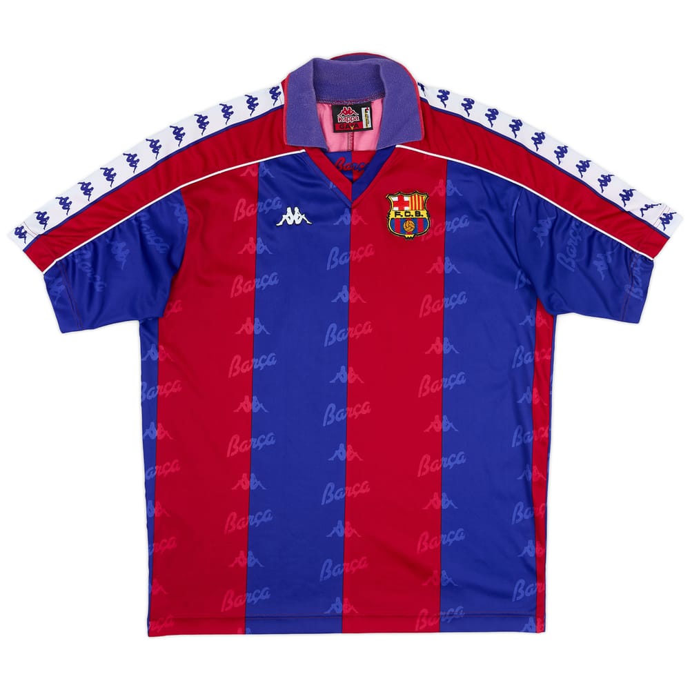 1992-95 Barcelona Home Shirt - 8/10 - (L)