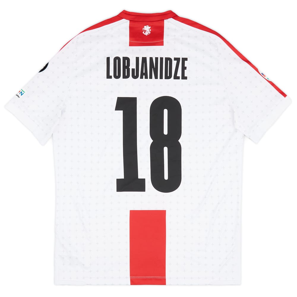 2023 Georgia Match Issue Home Shirt Lobjanidze #18