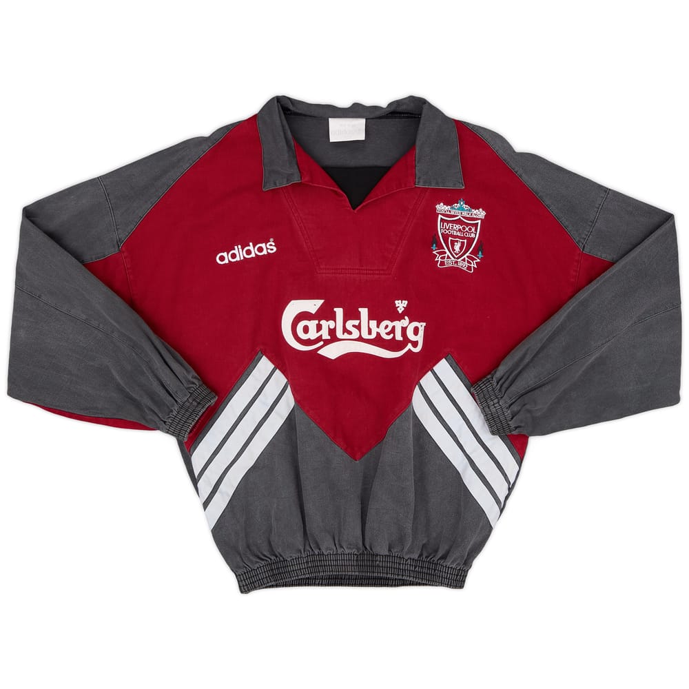 1993-94 Liverpool adidas Drill Top - 6/10 - (M)
