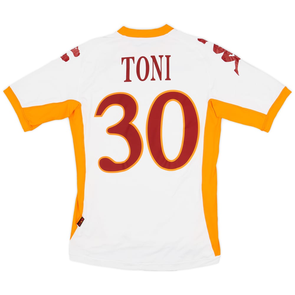 2010-11 Roma Away Shirt Toni #30 - 6/10 - (M)