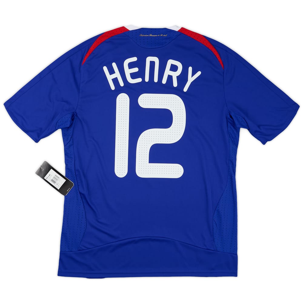 2007-08 France Home Shirt Henry #12 (M)