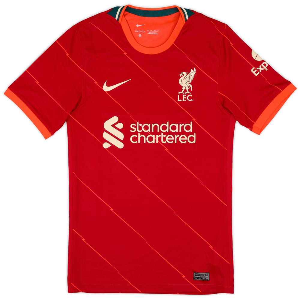 2021-22 Liverpool Home Shirt - 6/10 - (XS)