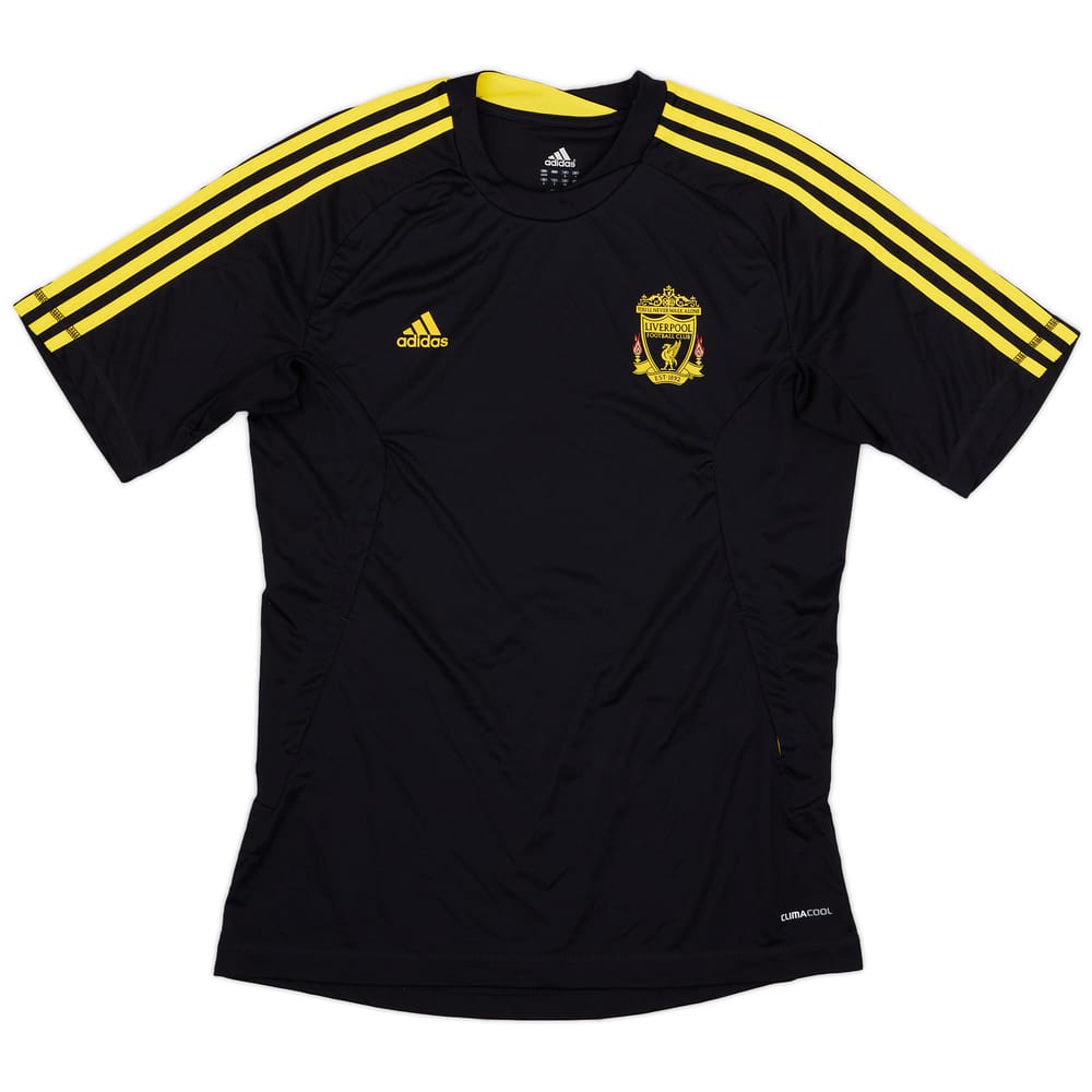 2010-11 Liverpool adidas Training Shirt - 8/10 - (L)