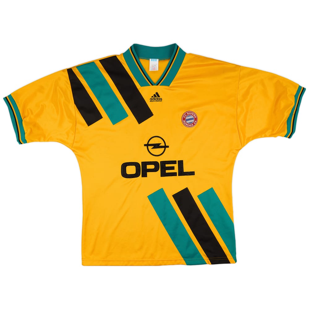 1993-96 Bayern Munich Signed Away Shirt - 8/10 - (XL)