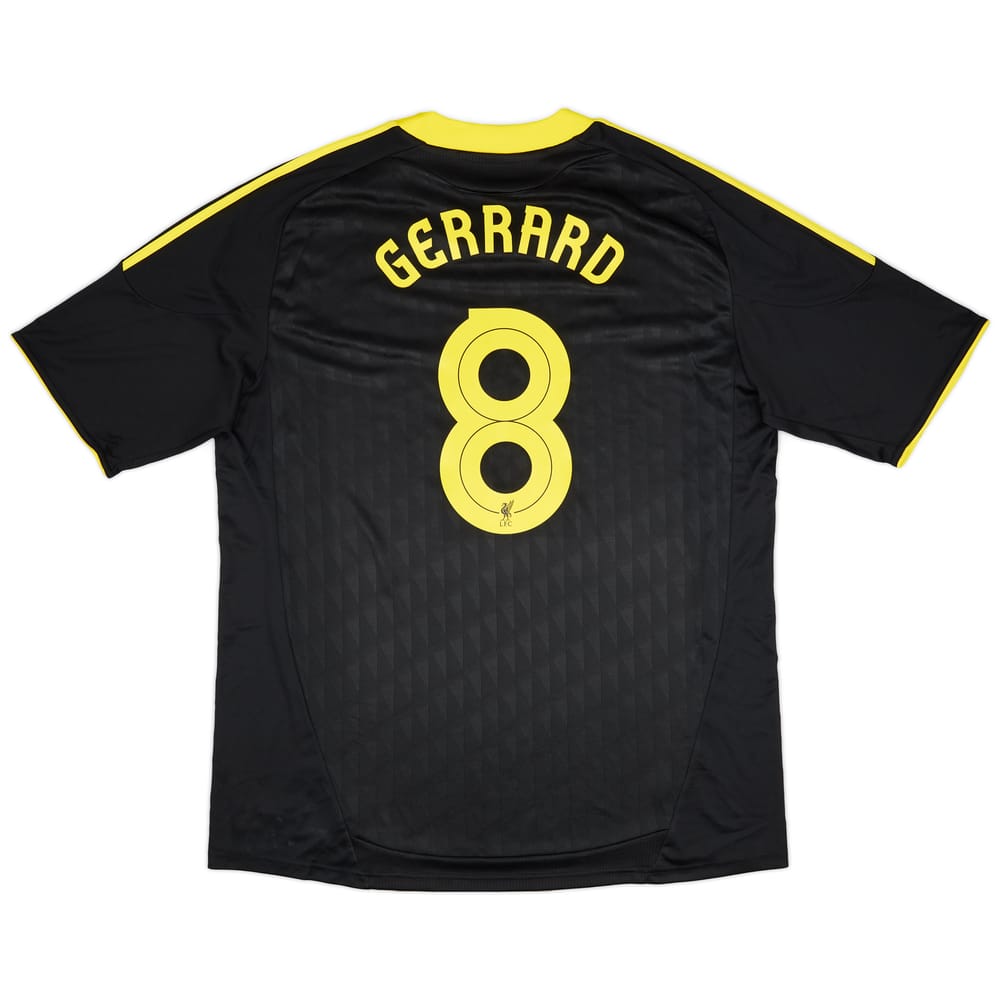 2010-11 Liverpool Third Shirt Gerrard #8 - 7/10 - (XXL)