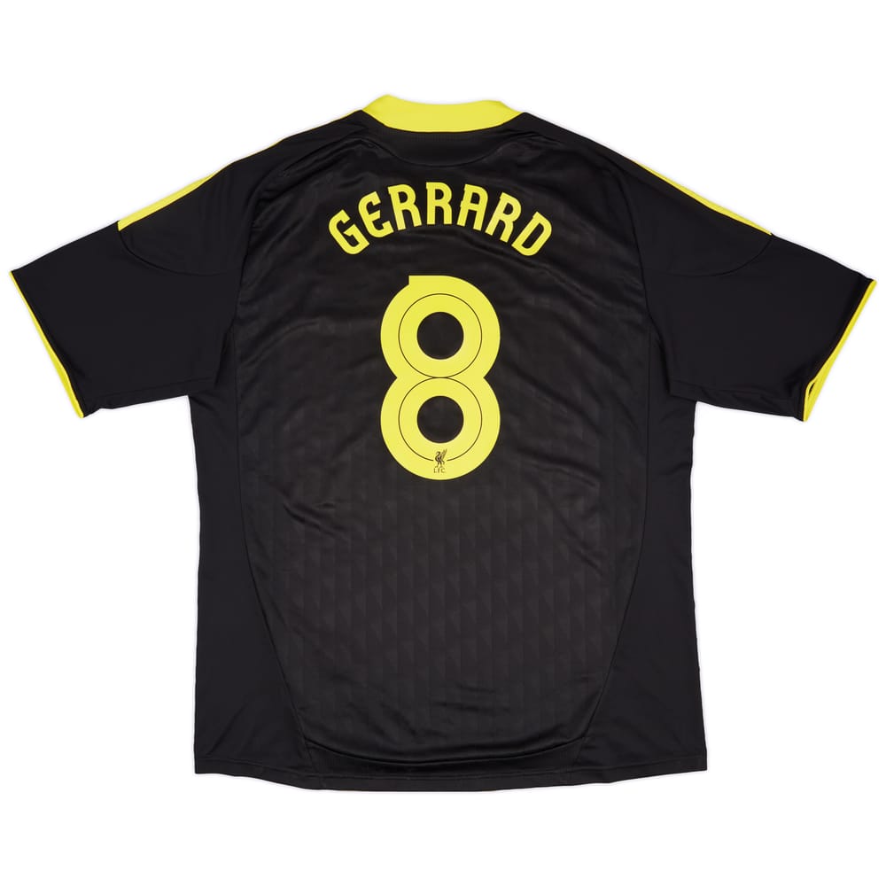 2010-11 Liverpool Third Shirt Gerrard #8 - 9/10 - (XXL)