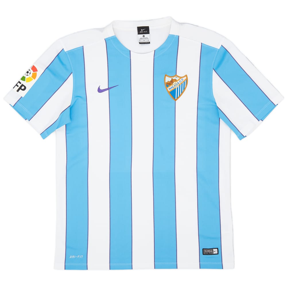 2015-16 Malaga Home Shirt - 9/10 - (M)