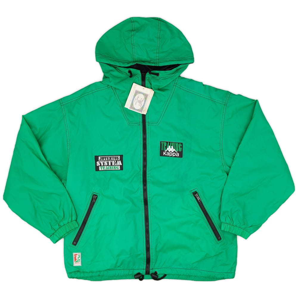 1990-91 Juventus Kappa System Training Padded Bench Coat (M)