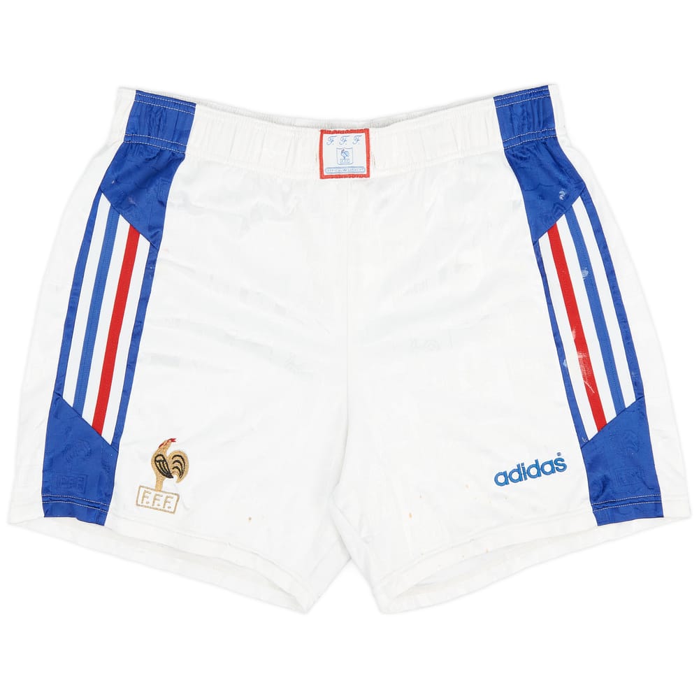 1996-98 France Home Shorts - 4/10 - (M)