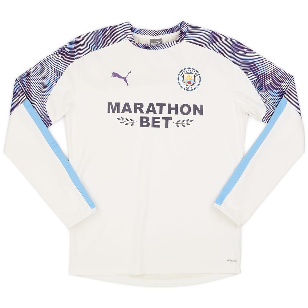 2019-20 Manchester City Puma Drill Top - 9/10 - (M)