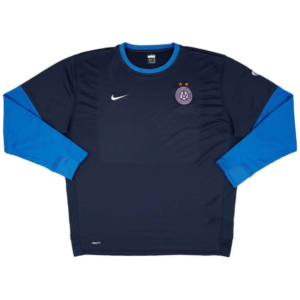 2009-10 Austria Vienna Nike Sweat Top - 9/10 - (XXL)