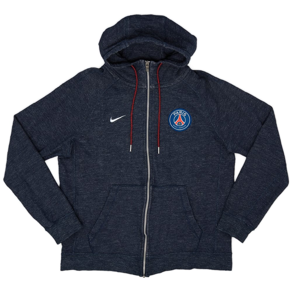 2017-18 Paris Saint-Germain Nike Hooded Sweat Top - 8/10 - (S)