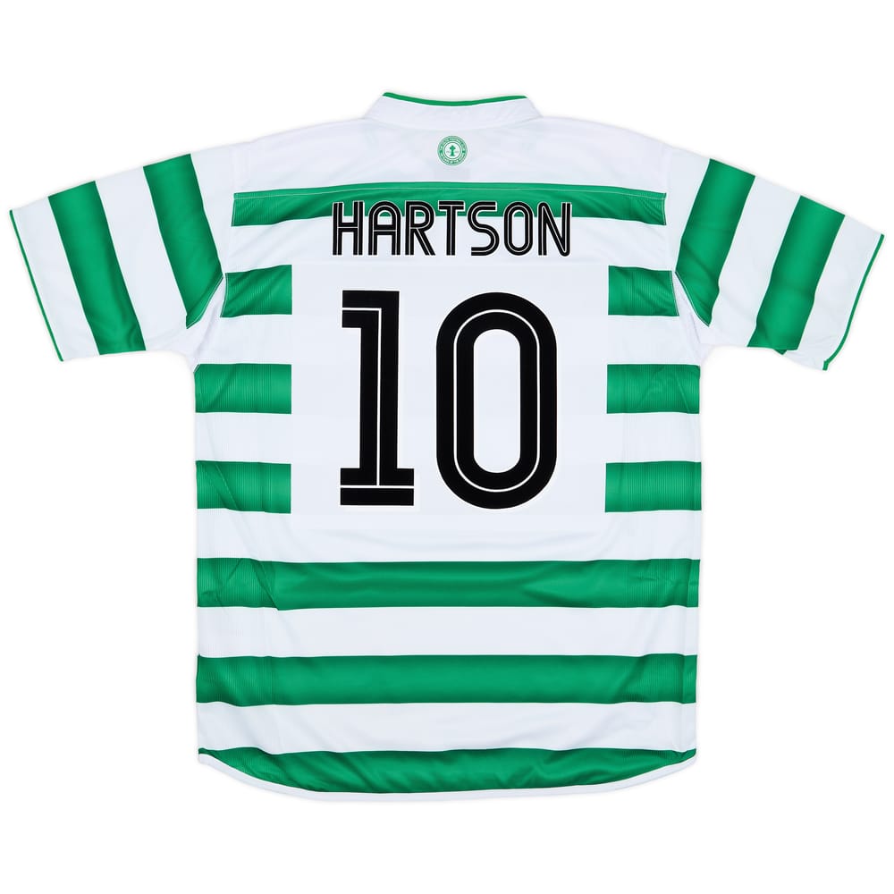 2003-04 Celtic Home Shirt Hartson #10 (L)