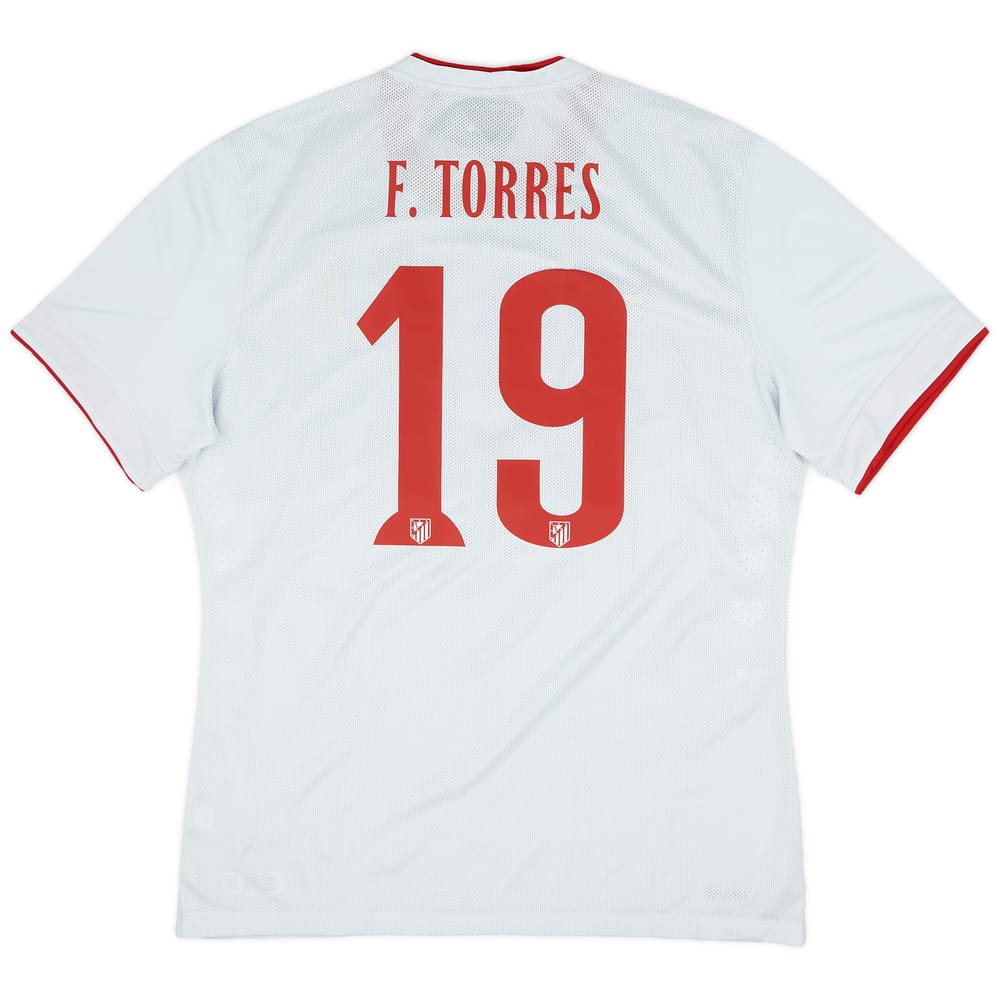 2014-15 Atletico Madrid Player Issue Away Shirt F.Torres #19 (XL)