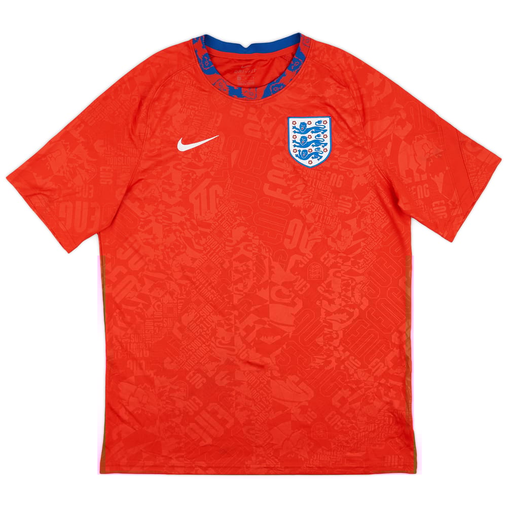 2020-21 England Nike Training Shirt - 7/10 - (L)