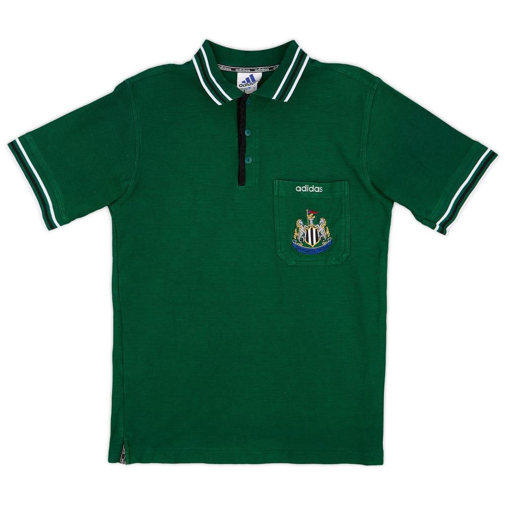 1997-98 Newcastle adidas Polo Shirt - 9/10 - (S)