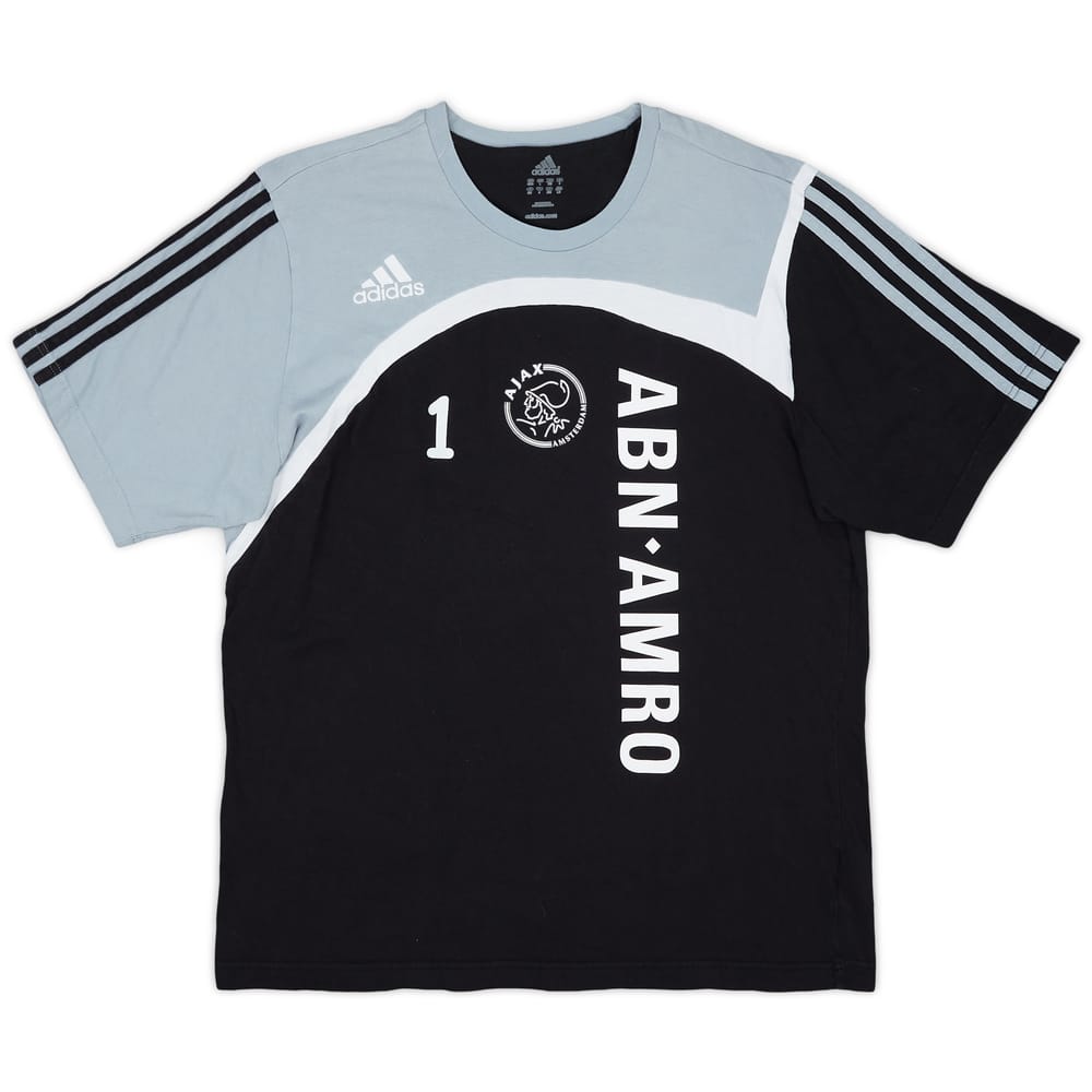 2007-08 Ajax Player Issue adidas Training Shirt #1 - 9/10 - (L)