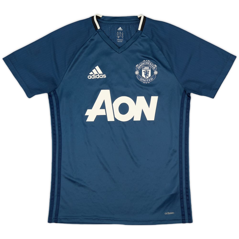 2016-17 Manchester United adizero Training Shirt - 8/10 - (S)