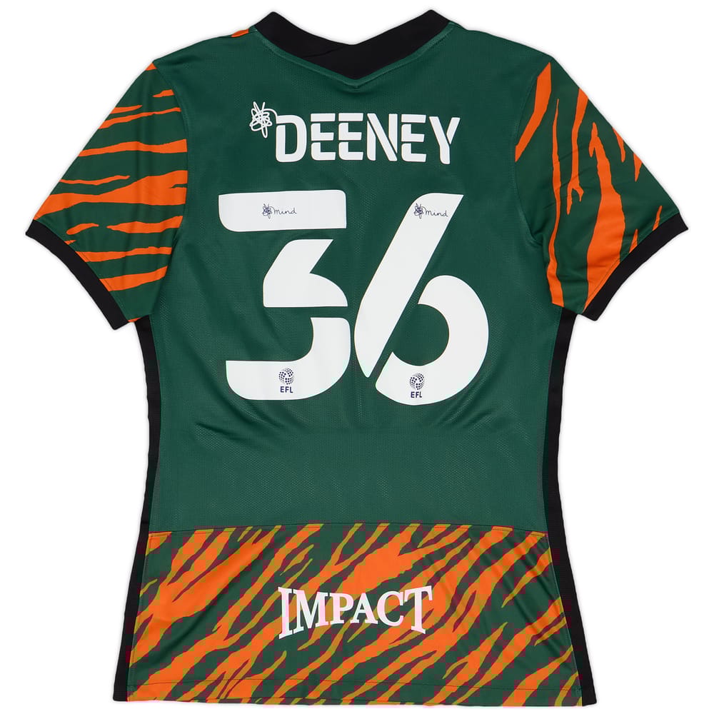 2021-22 Birmingham Third Shirt Deeney #36 - 8/10 - (L)