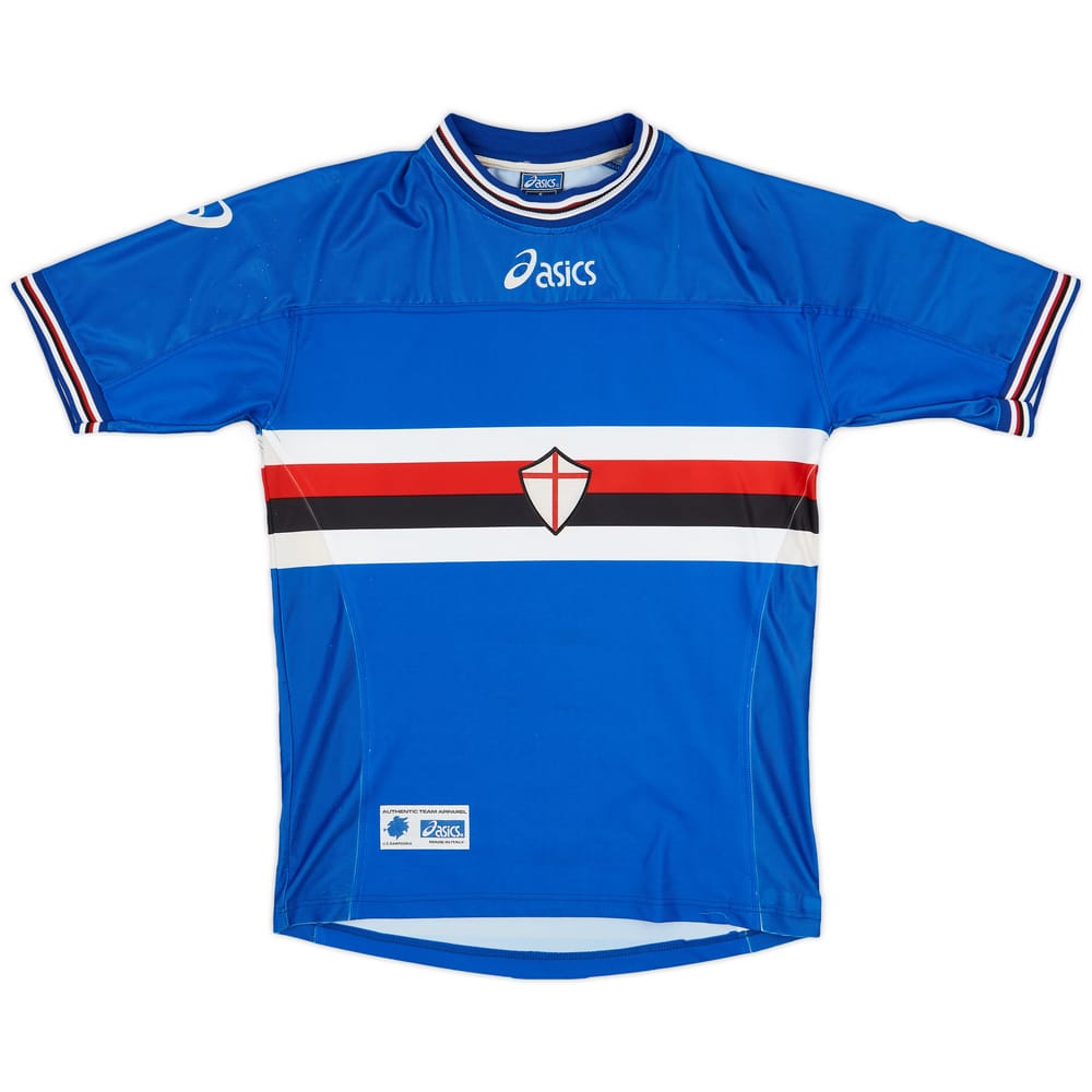 2001-02 Sampdoria Home Shirt - 8/10 - (S)