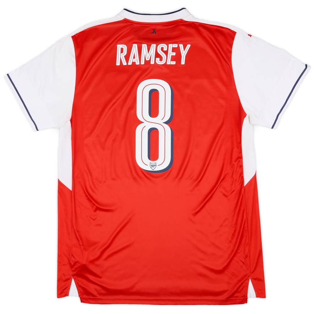 2016-17 Arsenal Home Shirt Ramsey #8 - 8/10 - (XL)