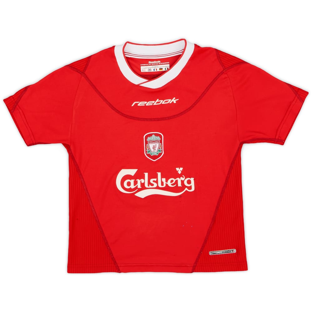 2002-04 Liverpool Home Shirt - 5/10 - (M.Boys)