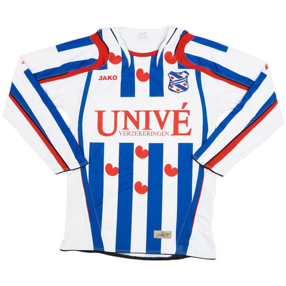 2008-09 Heerenveen Home L/S Shirt - 7/10 - (S)