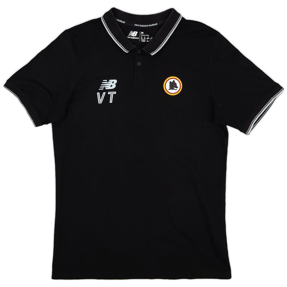2021-22 Roma Staff Issue New Balance Polo Shirt VT - 10/10 - (M)