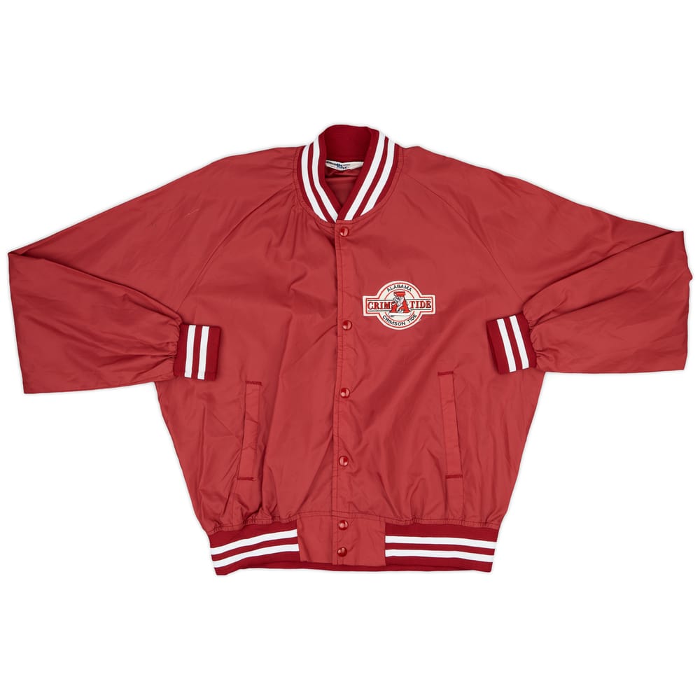 1990s Alabama Crimson Tide Chalk Line Varsity Jacket - 9/10 - (XL)