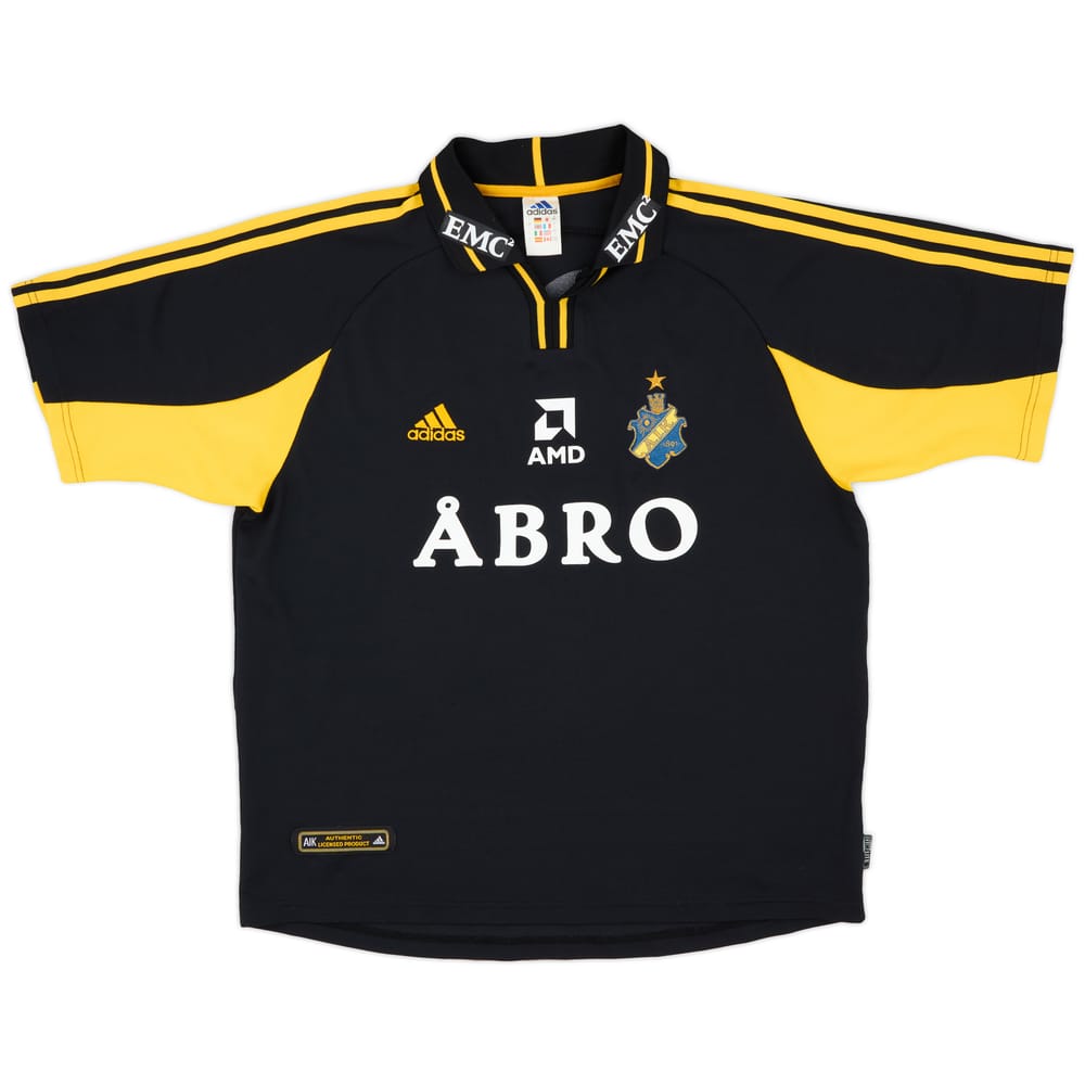 2000-02 AIK Stockholm Home Shirt - 9/10 - (L)