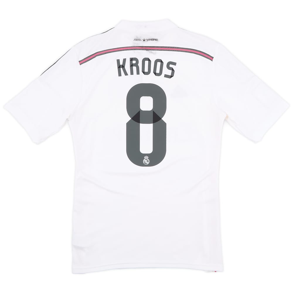 2014-15 Real Madrid Home Shirt Kroos #8 - 6/10 - (S)