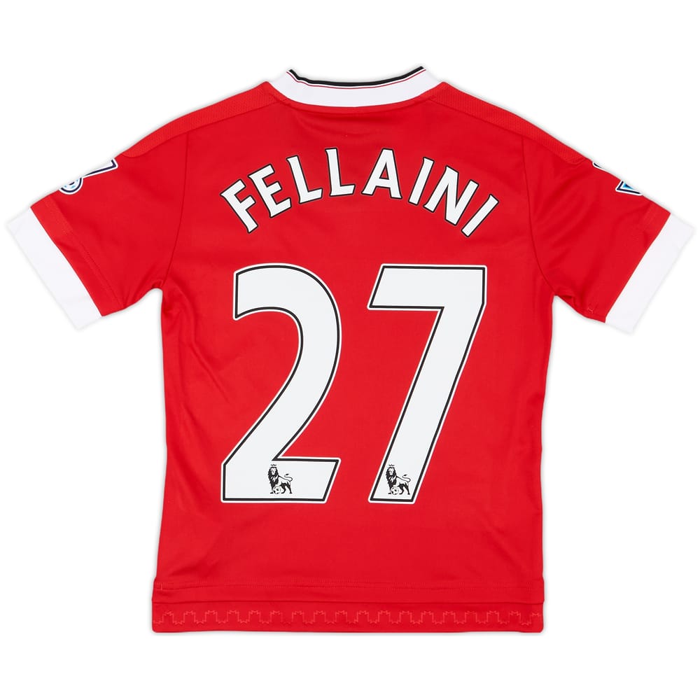 2015-16 Manchester United Home Shirt Fellaini #27 - 9/10 - (S.Boys)