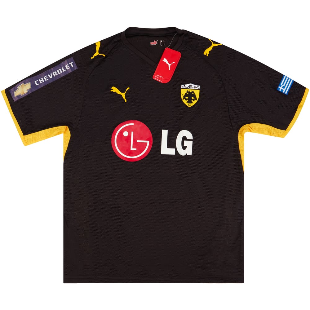 2008-09 AEK Athens Away Shirt