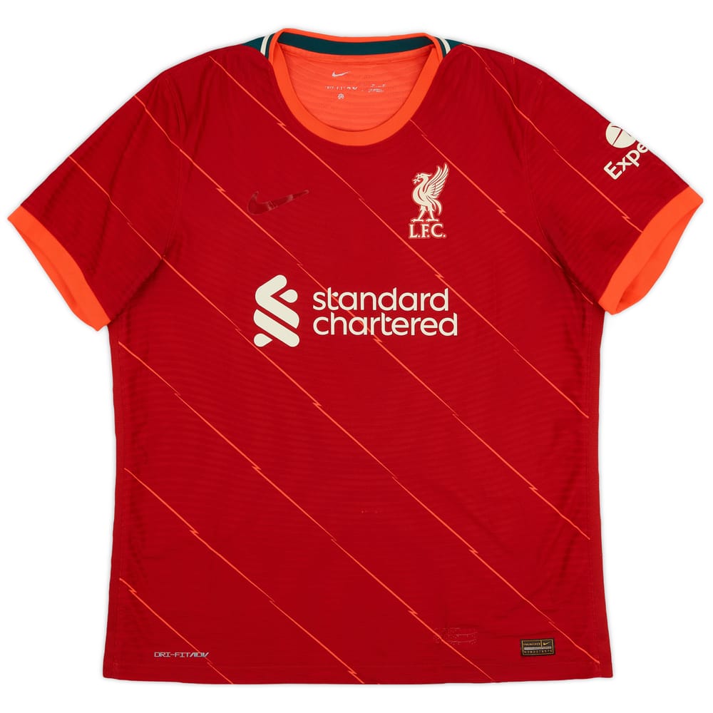 2021-22 Liverpool Authentic Home Shirt - 3/10 - (XL)