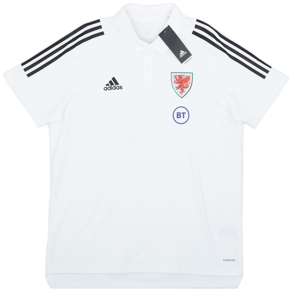 2020-21 Wales adidas Polo T-Shirt - 5/10 - (L)