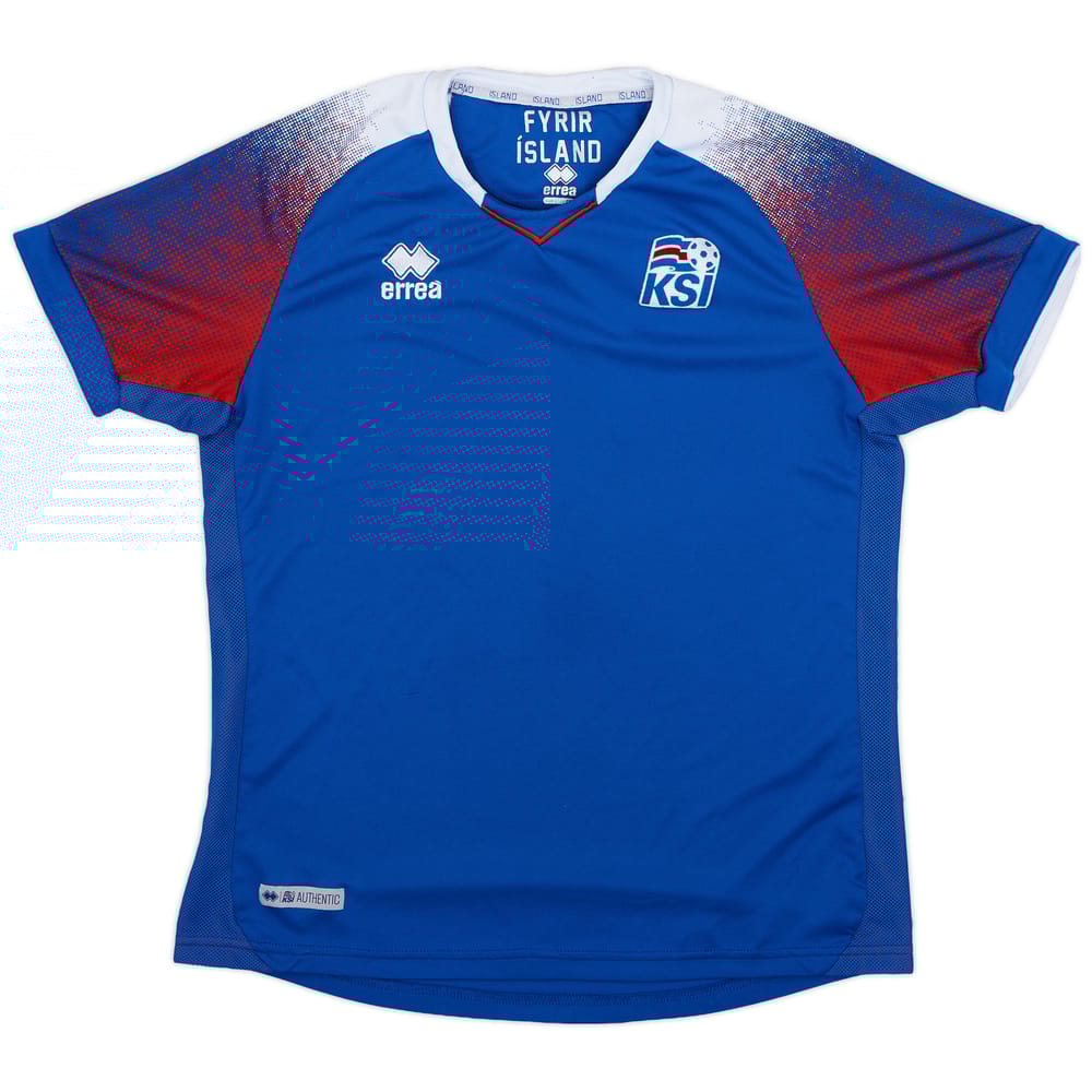 2018-19 Iceland Home Shirt - 8/10 - (M)